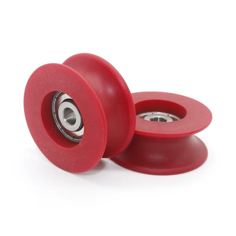 Non-standard U-shaped Rubber-coated Pulley Bearing S608ZZ best